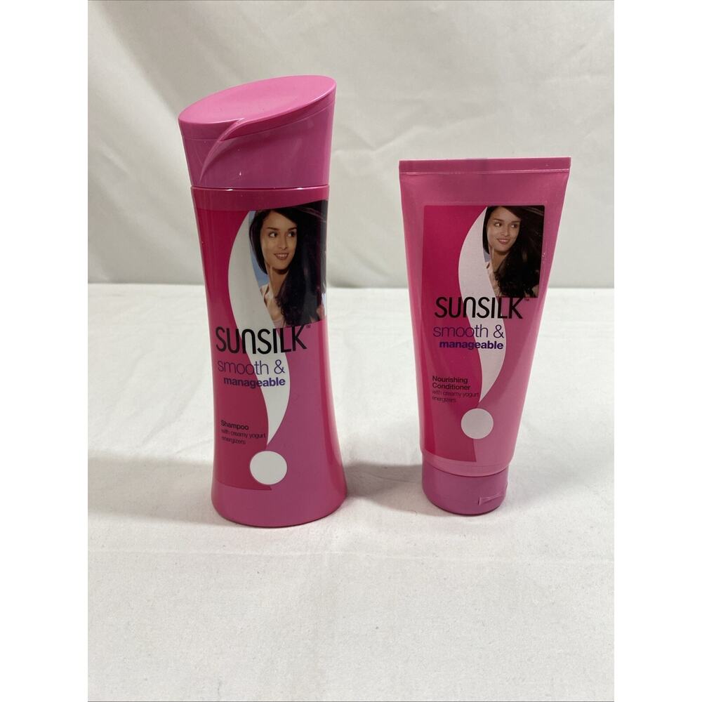Sunsilk Smooth & Manageable Shampoo And Conditioner Lot Discontinued NEW